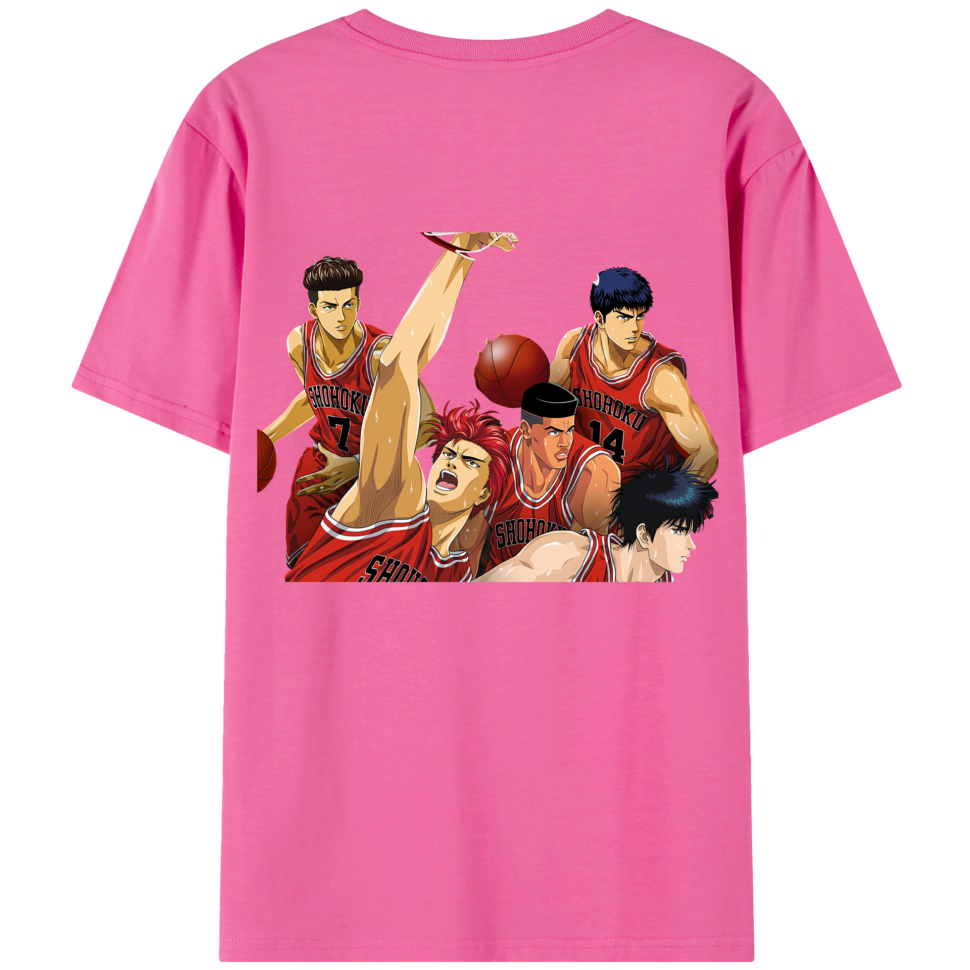 （画像用） SLAM DUNK／スラムダンク レディース半袖Tシャツ(バックプリント)